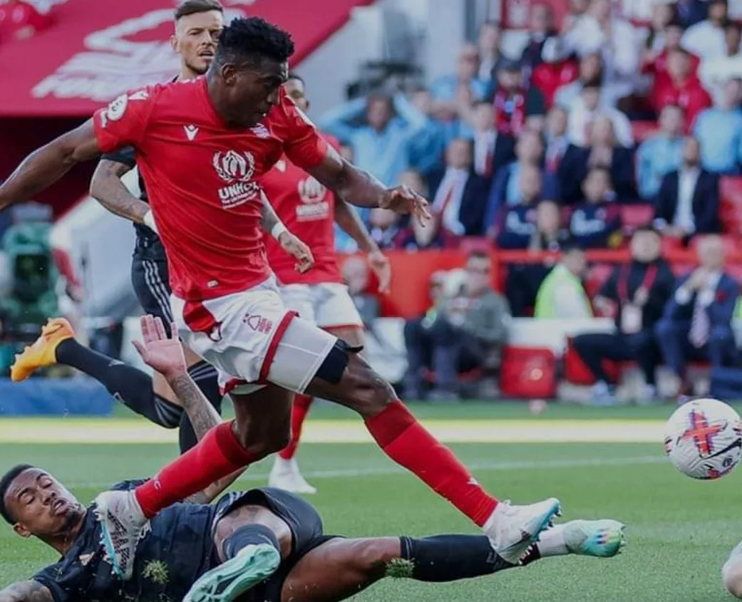 Nottingham Forest's Taiwo Awoniyi misses out on EPL POTM for August 2023.