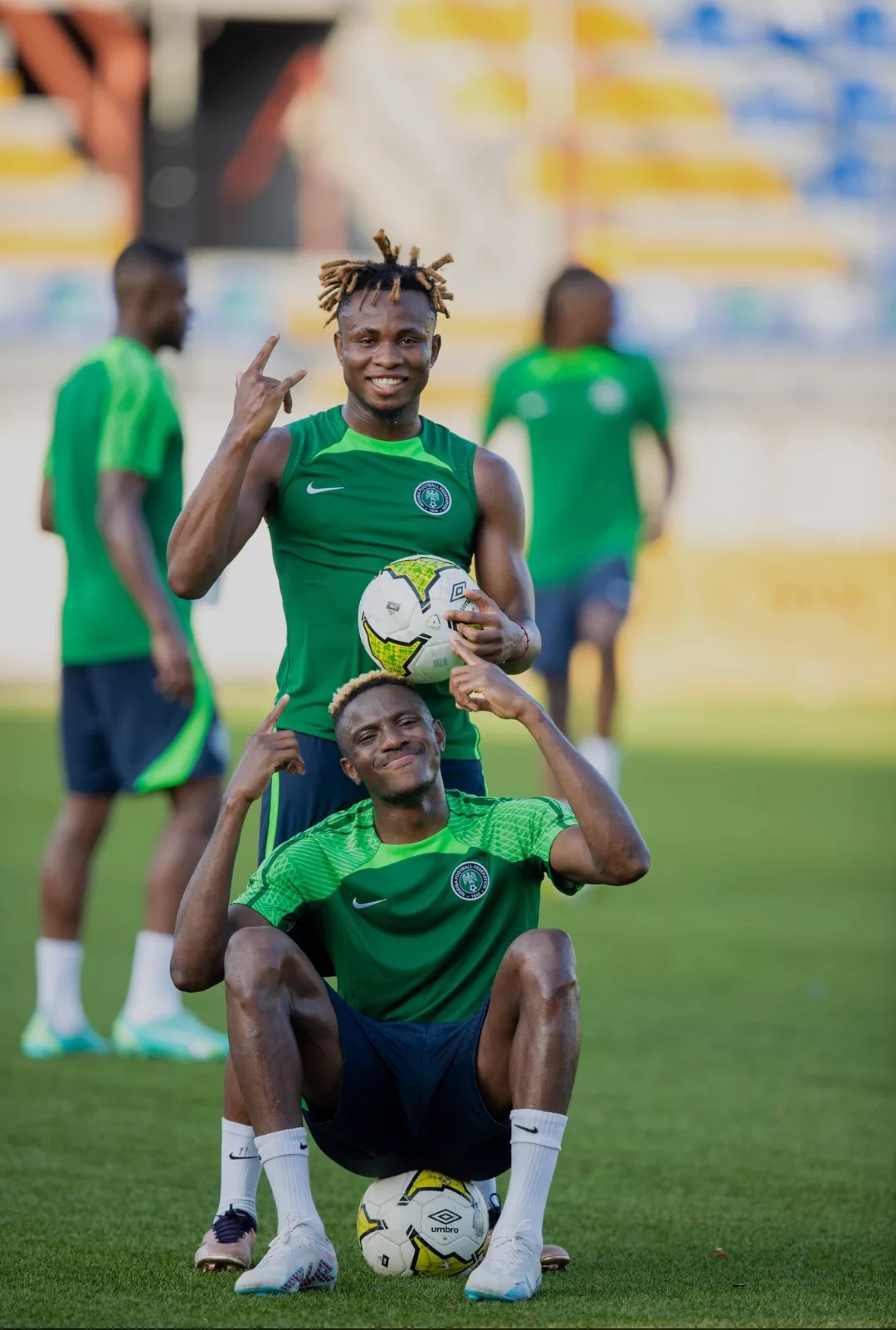 Samuel Chukwueze reveal his transfer discussion with Osimhen