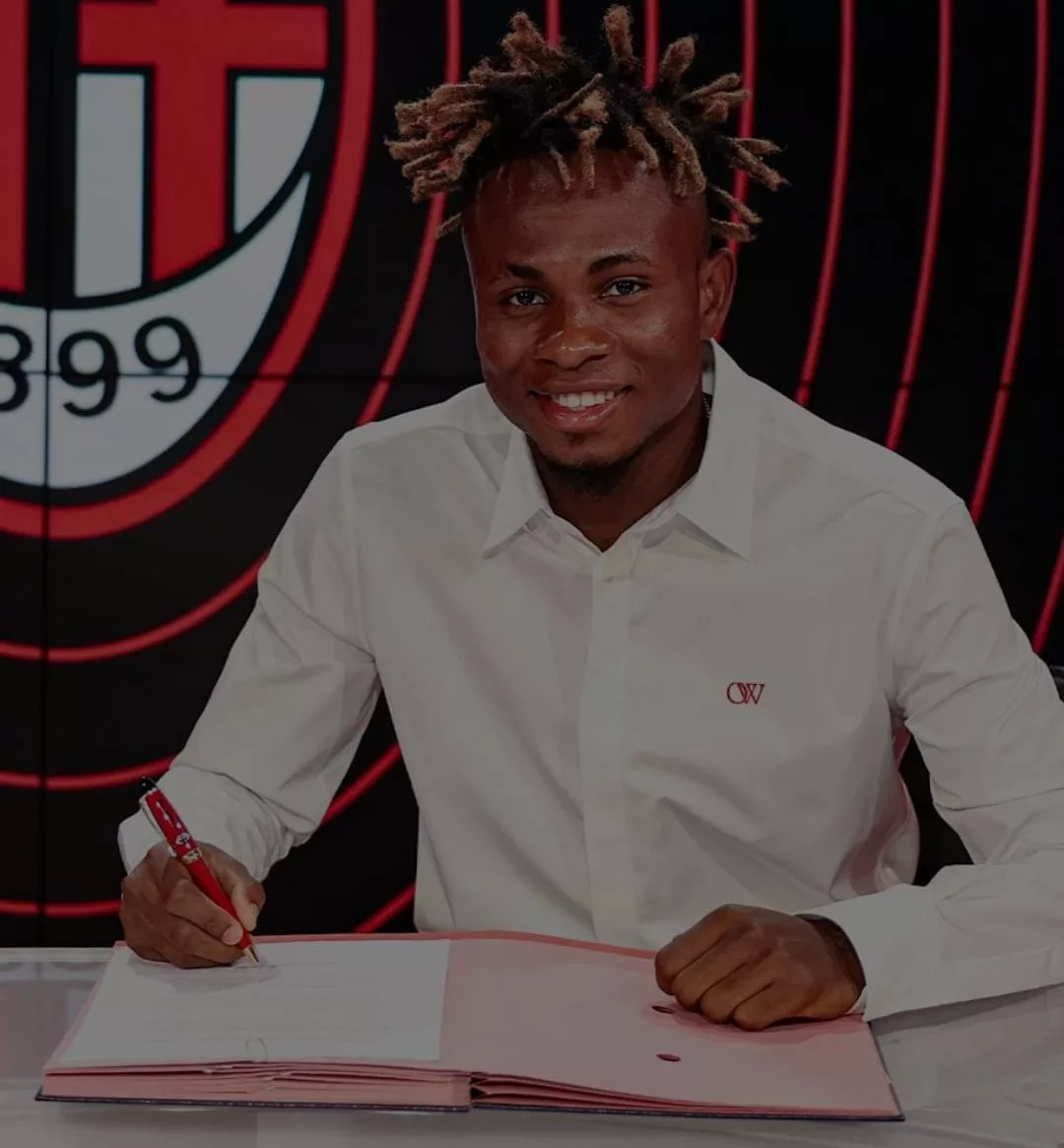 Victor Osimhen One Of The Major Reasons I Moved To AC Milan – Samuel Chukwueze