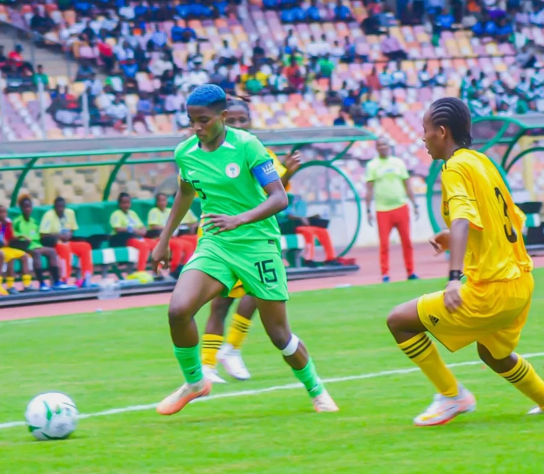 Super Falcons defeat Ethiopia to stand a chance of qualifying for the 2024 Olympics.