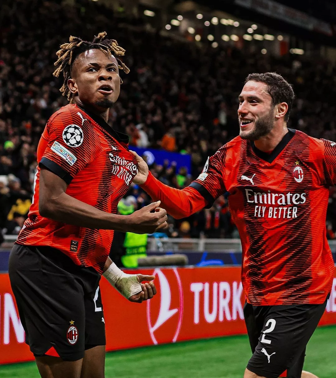 Samuel Chukwueze Scores First Milan's UEFA Champions League goal