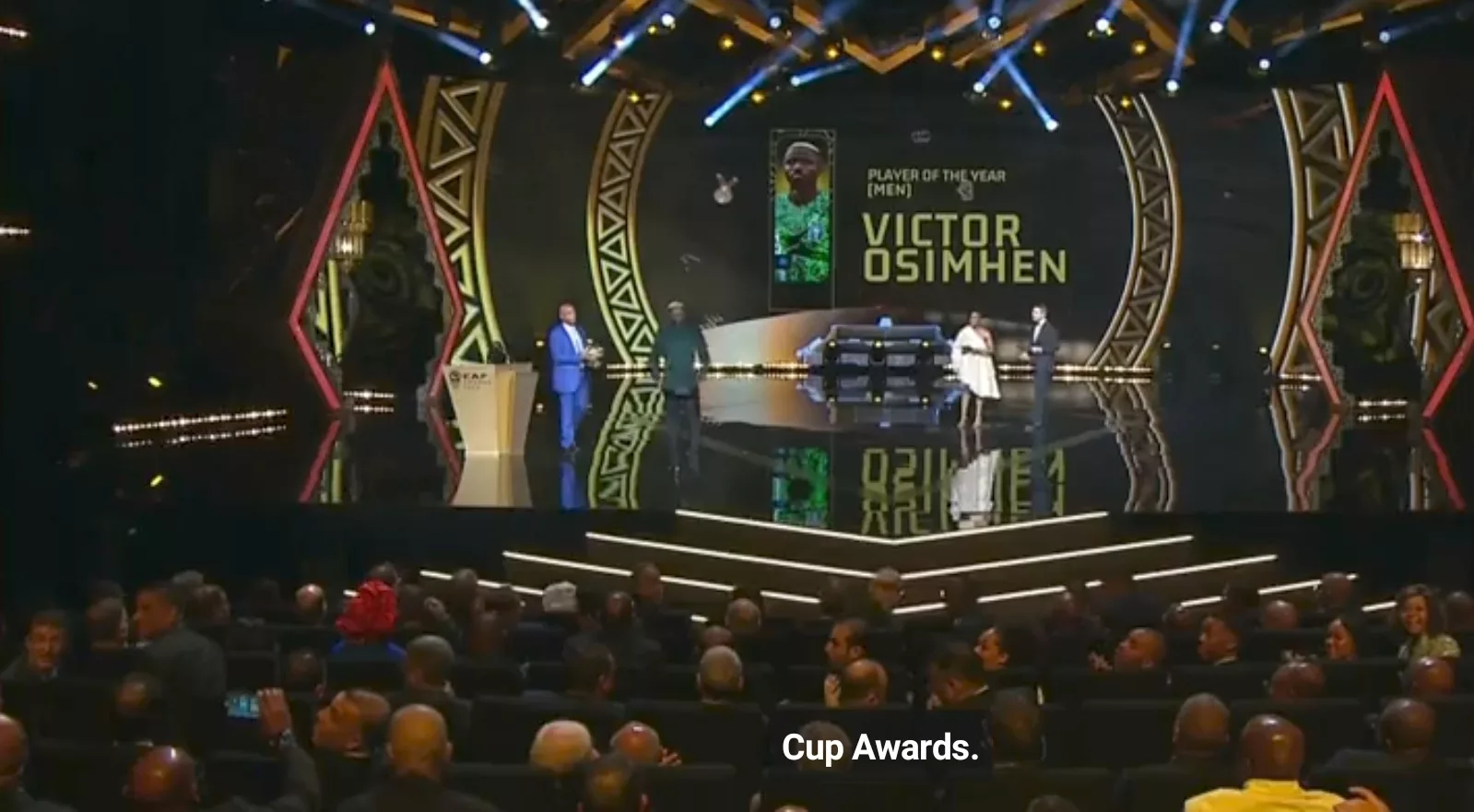 Osimhen wins CAF Player Of The Year 2023